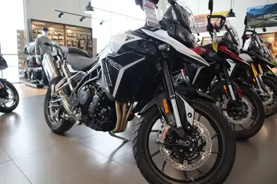 2025 Triumph Tiger 900 GT Pro Graphite / Sapphire Black $ 500 GEAR CREDIT Evolved, with an unrivalle...