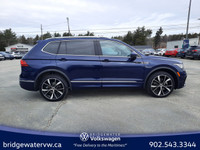New Price! Atlantic Blue Metallic 2024 Volkswagen Tiguan Highline 4Motion | Apple CarPlay | Android... (image 4)