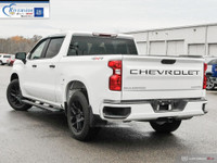 Summit White 2023 Chevrolet Silverado 1500 Custom 4WD 8-Speed Automatic 2.7L I4 Turbocharged DOHC 16... (image 3)