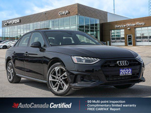 2022 Audi A4 Komfort 40 TFSI quattro | Sunroof | Digital Cockpit |S