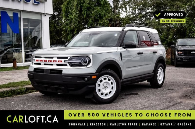 2024 Ford Bronco Sport Heritage - Sunroof - Heated Seats in Cars & Trucks in Kingston