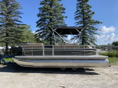 2024 Starcraft LX 20 Fish Carbon Grey is in stock for spring delivery. Value priced with a very popu...