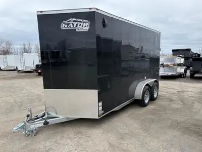 2025 JENSEN ELITE PRO SERIES 7 x 14 tandem axle trailer MADE IN CANADA 7000lb GVWR and a cargo capac...