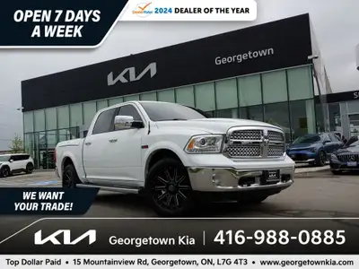 FEATURES: INTERIOR: Crew Cab Power Sunroof Leather Laramie Seats Tilt & Telescopic Steering Variable...