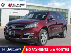 2016 Chevrolet Traverse LT, ONE OWNER, HEATED SEATS, BACKUP CAMERA
