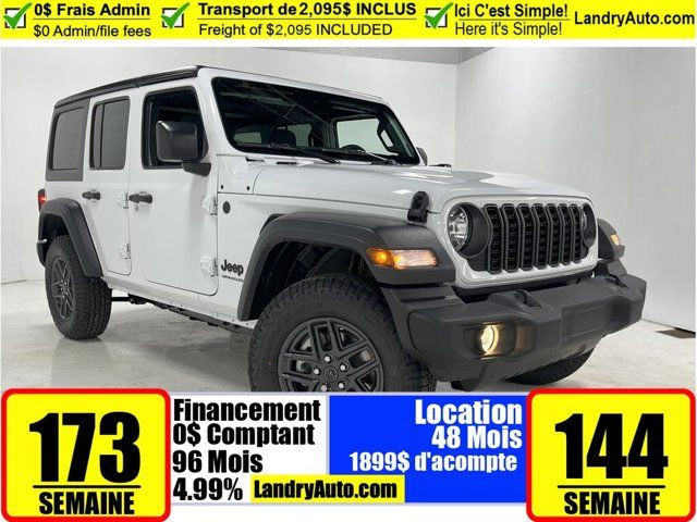 2025 Jeep Wrangler Sport S in Cars & Trucks in Laval / North Shore