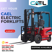 2024 CAEL Electric Forklifts - 1.5T/2T/3T/4T