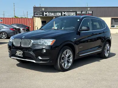 Certified | Accident Free | Clean Carfax | Local Ontario Vehicle | 2017 BMW X3 xDrive28i | 108,047 K...