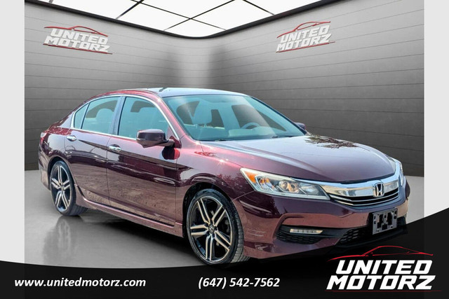 2016 Honda Accord Sport~CERTIFIED~ONE OWNER~NO ACCIDENTS~ in Cars & Trucks in Cambridge - Image 3