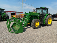 John Deere 6145M Tractor w/640R Loader 