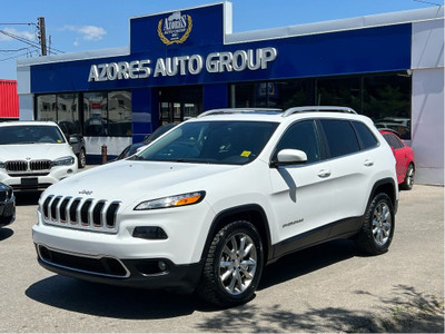  2017 Jeep Cherokee Limited|BCam|Sunroof|Leather|AutoStart|Clean