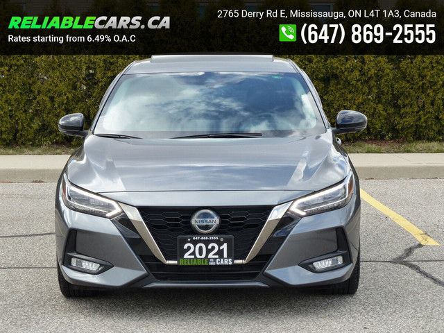 2021 Nissan Sentra SR | Leather | Certified | Clean Carfax | Loa in Cars & Trucks in Mississauga / Peel Region - Image 4