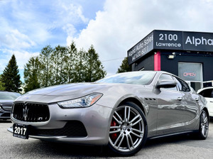 2017 Maserati Ghibli S Q4|424HP|SPORT|PREMIUM|DRVASST|V6 TWIN TURBO|