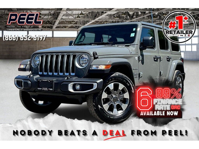 2023 Jeep Wrangler Sahara | Heated Cloth Seats | Alpine |Tow Pkg in Cars & Trucks in Mississauga / Peel Region