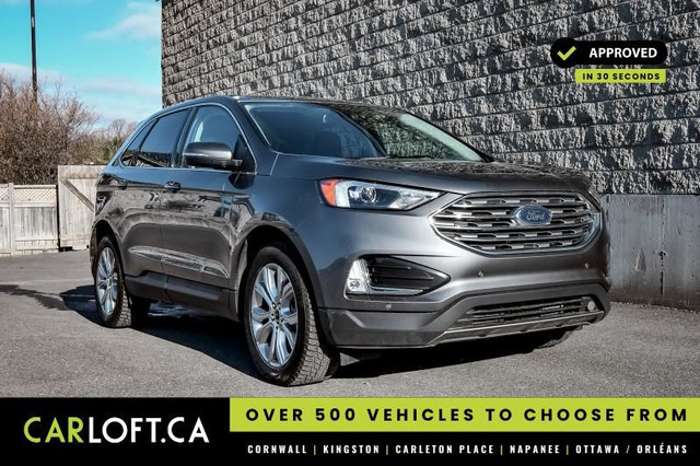 2023 Ford Edge Titanium • HEATED LEATHER • B&O AUDIO • CP/AA in Cars & Trucks in Kingston