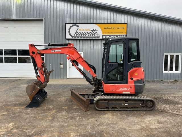 2015 KUBOTA U35-4 Excavatrice Pelle Mécanique in Heavy Equipment in Victoriaville