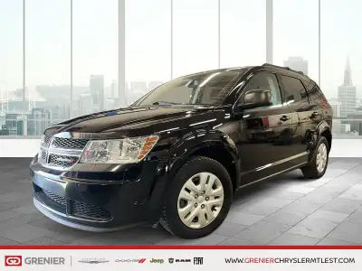 2016 DODGE JOURNEY SE* ENSEMBLE VALEUR PLUS* T/A* VITRES TEINTEES* ROUES DE 17 POUCES* PORTE-BAGAGES...