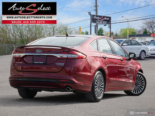 2018 Ford Fusion Hybrid Titanium ONLY 97K! **HYBRID**LEATHER*... in Cars & Trucks in City of Toronto - Image 4