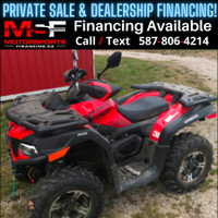 2022 CfMOTO ATV 600 (FINANCING AVAILABLE)