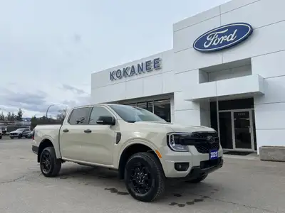2025 FORD RANGER XLT SUPERCREW WITH 2.7L ECOBOOST ENGINE!NICELY LOADED TRUCK WITH BLACK APPEARANCE P...