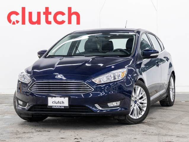 2016 Ford Focus Titanium w/ Winter Pkg w/Heated Front Seats, Blu in Cars & Trucks in City of Toronto