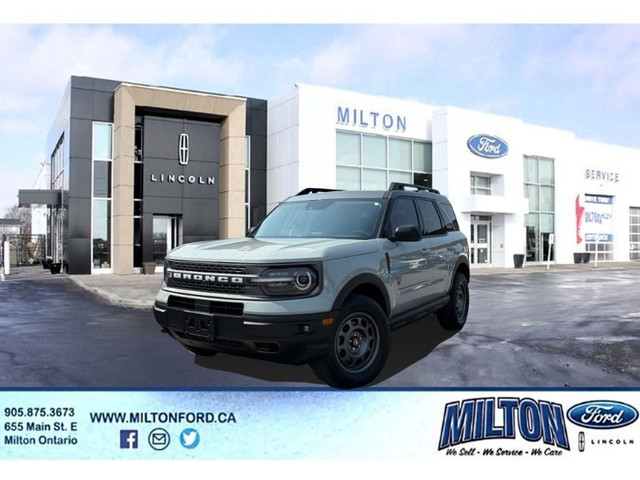 2022 Ford Bronco Sport Badlands PKG - ROOF RAILS - KEYLESS ENTRY in Cars & Trucks in Oakville / Halton Region