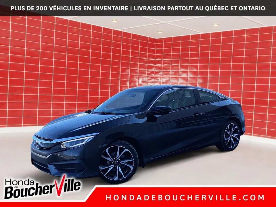2017 Honda Civic Coupe LX MANUELLE 6 VIT, MAGS, ANDROID ET CARPL