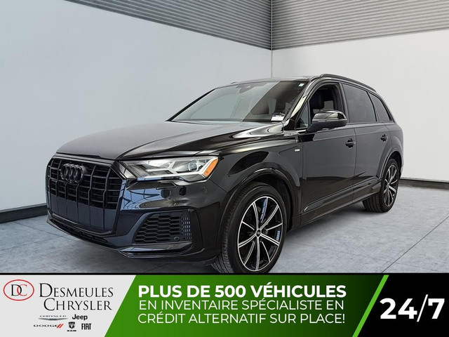 2022 Audi Q7 Komfort AWD SLINE Black Optic 7 Passagers in Cars & Trucks in Laval / North Shore