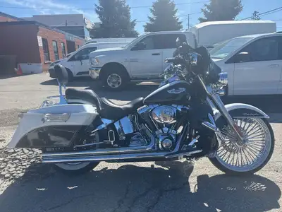 Check out this 2005 CANADIAN Harley-Davidson Softail Deluxe 88ci with only 42,502kms. Be sure to fol...