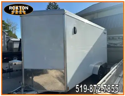 For Sale: Used Triton 7' x 14' Enclosed Trailer – Excellent Condition! We've just taken this beautif...