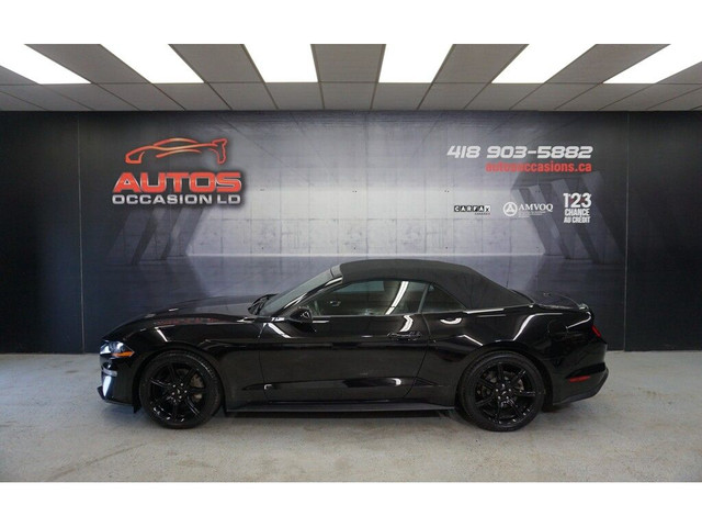 2019 Ford Mustang CONVERTIBLE 2.3L ECOBOOST AUTO - GPS CAM 97 12 in Cars & Trucks in Lévis - Image 3