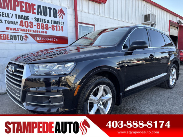 2017 Audi Q7 TECHNIK | QUATTRO | 7 PASSENGER | LEATHER HEATED AN in Cars & Trucks in Calgary