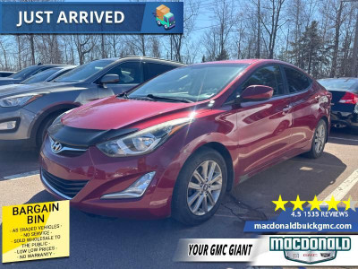 2014 Hyundai Elantra GLS - Sunroof - Heated Seats - $119 B/W