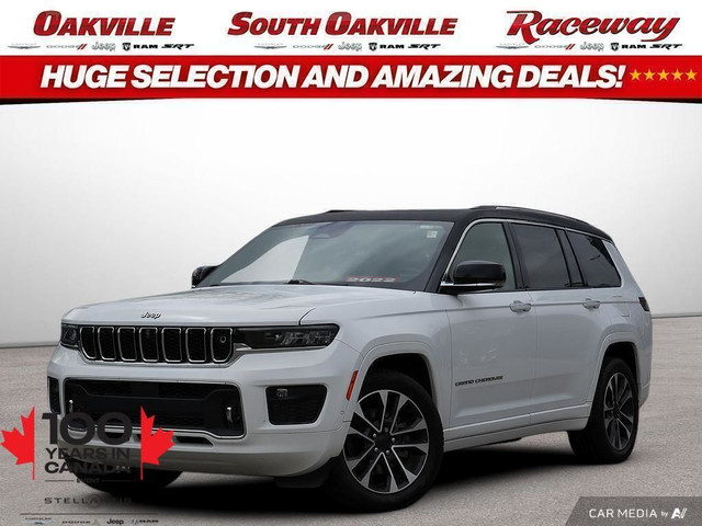 2022 Jeep Grand Cherokee L OVERLAND | 7SEATER | CLEAN CARFAX | D in Cars & Trucks in Oakville / Halton Region