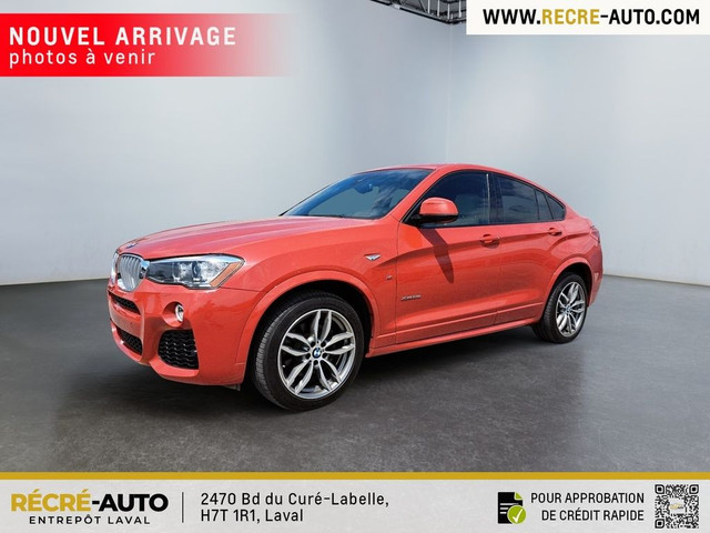 2018 BMW X4 xDrive28i MPACKAGE CUIR BLANC TRÈS BAS KM in Cars & Trucks in Laval / North Shore