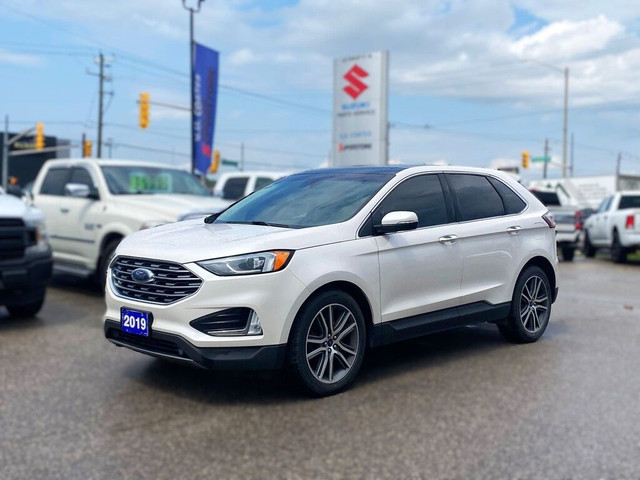 2019 Ford Edge Titanium AWD ~Leather ~Cam ~Pano Roof ~B&O Audio in Cars & Trucks in Barrie