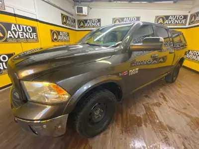 TACKLE ANY TERRAIN WITH THE 2018 RAM 1500 OUTDOORSMAN 4X4 CREW CAB 5'7 BOX! POWERED BY A 3.0L V6 ECO...
