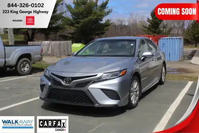 2020 Toyota Camry SE Coming soon