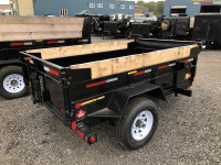 Miska Single Axle Dump Trailer