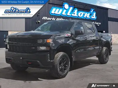 Look at this certified 2021 Chevrolet Silverado 1500 Custom Trail Boss | 5.3L V8 | 4WD | Z71 | CarPl...