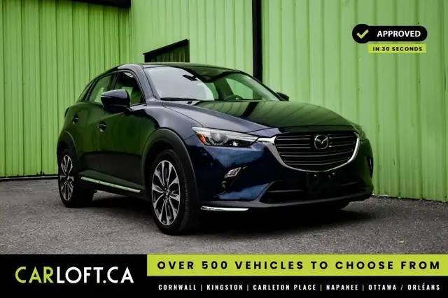 2021 Mazda CX-3 GT • SUNROOF • HUD • HEATED LEATHER • BOSE AUDIO in Cars & Trucks in Cornwall - Image 2