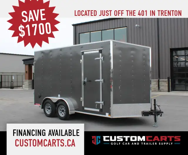 2025 HAULIN HLAFT714TA2-ECON 7x14 Enclosed Trailer in Cargo & Utility Trailers in Trenton - Image 2