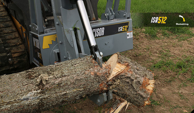 2024 Baumalight ISR512 Rotating Skid steer Tree Shear in Heavy Equipment in Lethbridge - Image 3
