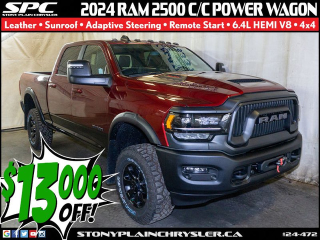 2024 RAM 2500 Power Wagon 4x4 Crew Cab 6'4 in Cars & Trucks in St. Albert