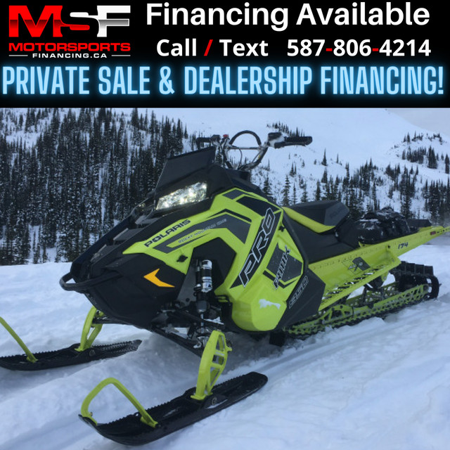 2019 POLARIS PRO RMK 850 174"(FINANCING AVAILABLE) in Snowmobiles in Strathcona County