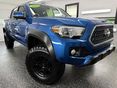 We have a LIFTED 2018 Toyota Tacoma TRD OFFROAD 4x4! This truck looks and drives incredible! It come...