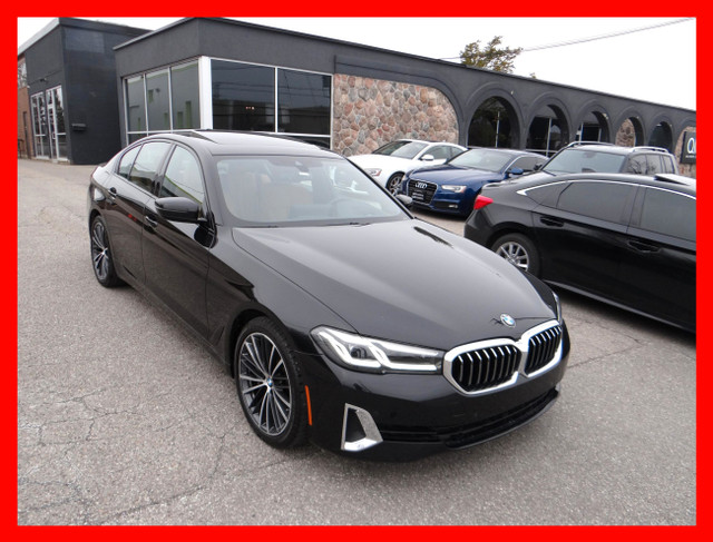 2021 BMW 5 SERIES PREMIUM PKG *NAVI/360 CAM/LEATHER/SUNROOF/CARP in Cars & Trucks in City of Toronto