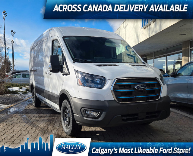 2024 Ford E-Transit Cargo Van CARGO | ENHANCED MOTOR | 360-DEGRE in Cars & Trucks in Calgary