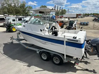 The 2008 Blue Water Fishing Boat is a versatile and durable vessel designed for both offshore and in...