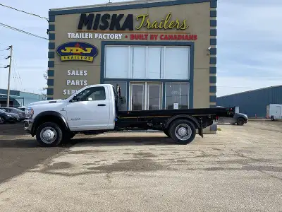 Miska 12' Flatdeck Truck Body - Installed on your cab and chassis, Painted Steel starting at just $5...